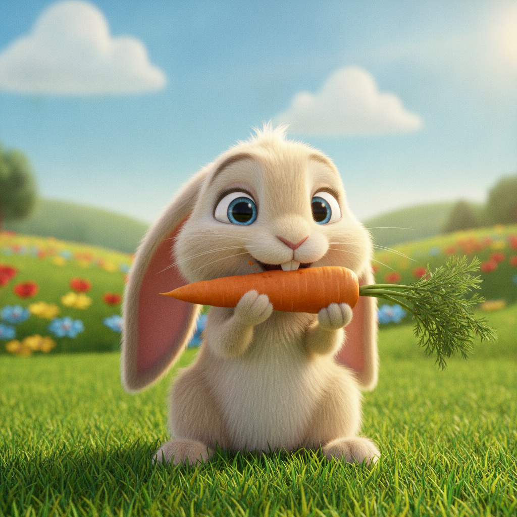 Иллюстрация: Кролик 🐰