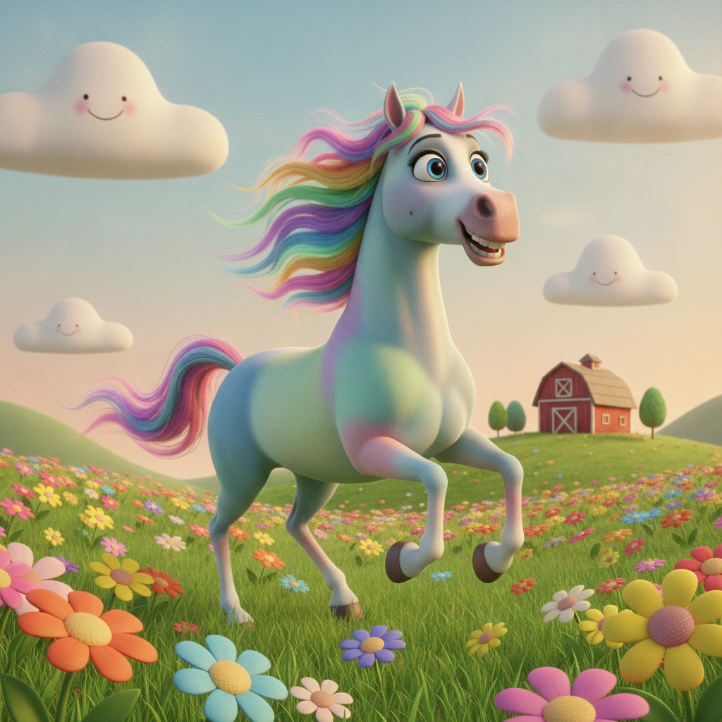 Иллюстрация: Лошадь 🐴