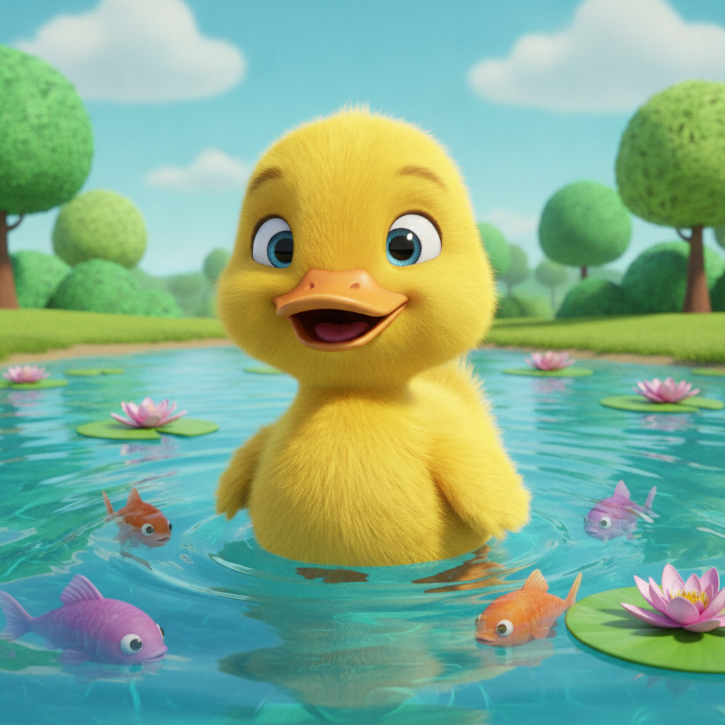 Иллюстрация: Утка 🦆